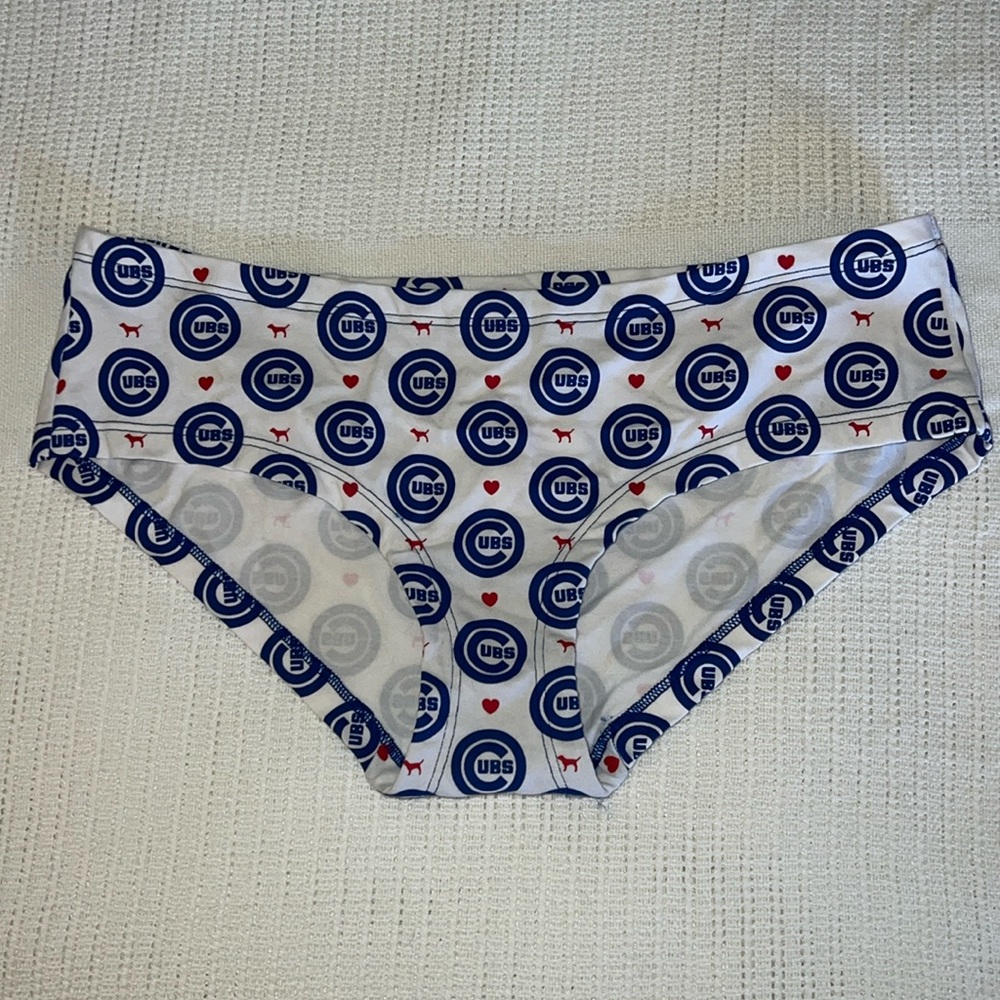 Victoria Secret PINK Chicago Cubs - Cheeky Underwear NWT